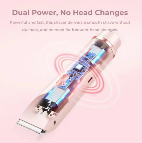 Pink Sugar Ultimate 2-in-1 Bikini Trimmer — Smooth Skin, Zero Irritation