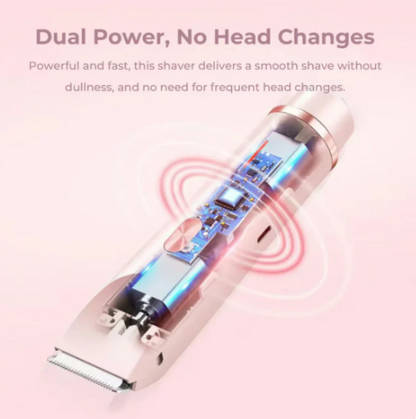 Pink Sugar Ultimate 2-in-1 Bikini Trimmer — Smooth Skin, Zero Irritation