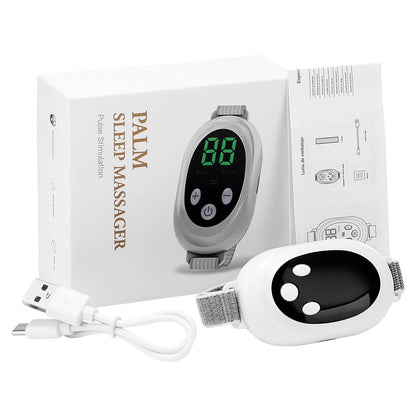Micro-current Smart Sleep Instrument Handheld Sleep Aid Relieves Stress Anxiety Insomnia Improves Sleep Palm Pulse Sleep Aid