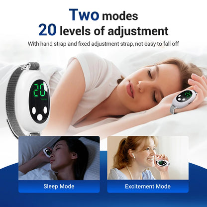 Micro-current Smart Sleep Instrument Handheld Sleep Aid Relieves Stress Anxiety Insomnia Improves Sleep Palm Pulse Sleep Aid