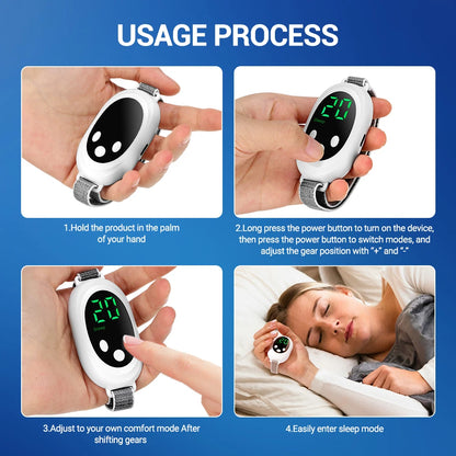 Micro-current Smart Sleep Instrument Handheld Sleep Aid Relieves Stress Anxiety Insomnia Improves Sleep Palm Pulse Sleep Aid